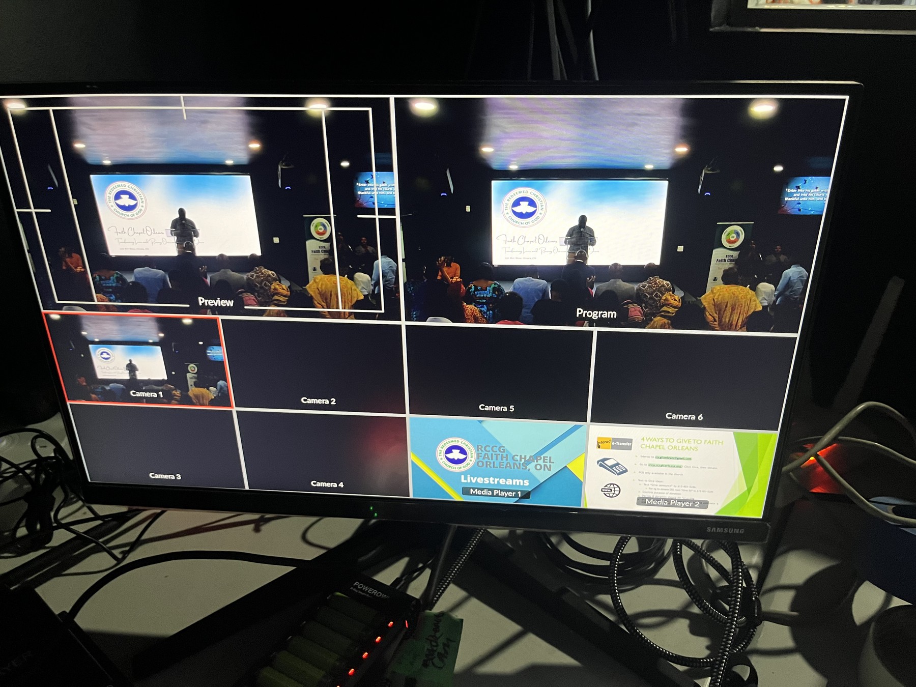 Live production and broadcast control