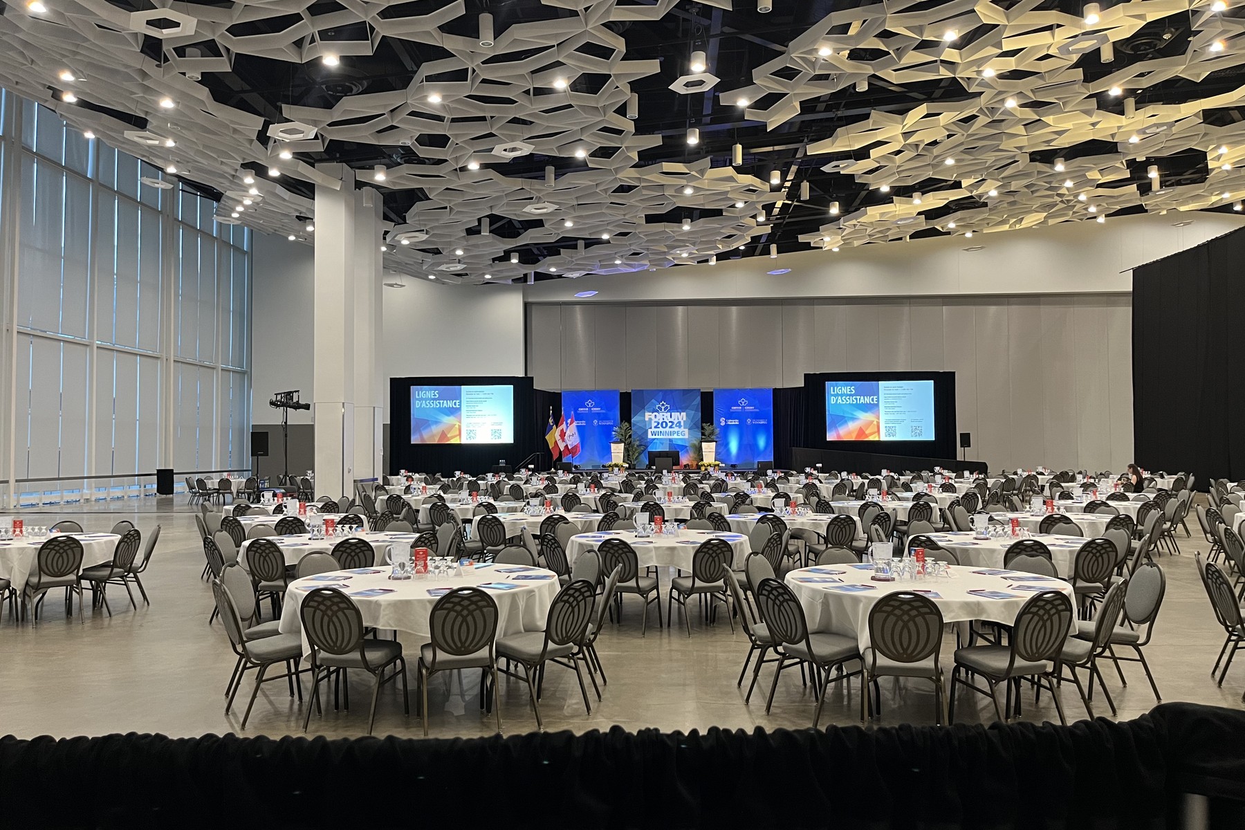 Live event show — technical supervision
